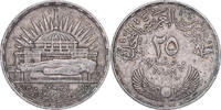 Egypt 25 Piastres Silver, KM:400 -