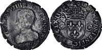 France Teston Charles IX, Bordeaux, 2nd type, Silver -