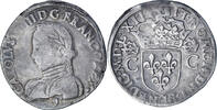 France Teston Charles IX, Rennes, 2nd type, Silver -