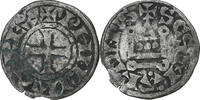 France Denier Philip II, Saint-Martin de Tours, Silver -