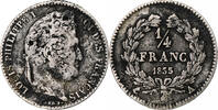 France 1/4 Franc Louis-Philippe I, Paris, Silver, Gadoury:355 -