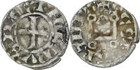 France Denier Philip II, Saint-Martin de Tours, Silver -