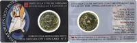 Vatican 50 Euro Cent Pape François, Coin card.FDC, Rome, Nordic gold -