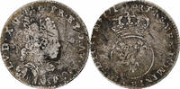 France 1/10 Écu vertugadin 1716 Rouen Louis XV, Rouen, réformé, Silver S 710.79 元  ＋  41.42 元 运费
