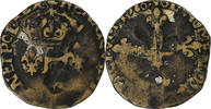 France Double Sol Parisis Henri III, Paris, Contemporary forgery -