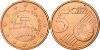 San Marino 5 Euro Cent Rome, Copper Plated Steel -