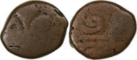 French India Doudou Louis XV, Pondicherry, Bronze -