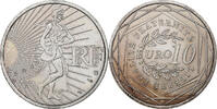 France 10 Euro Semeuse, MDP, Silver -