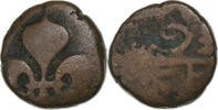 French India Doudou Louis XV, Pondicherry, Bronze -