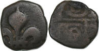 French India Doudou Louis XV, Pondicherry, Bronze -