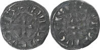 France Denier Tournois Louis VIII-IX, Billon -