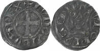 France Denier Tournois Louis VIII-IX, Billon -