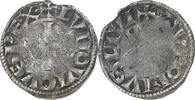 France Denier Tournois Louis VIII-IX, Billon -