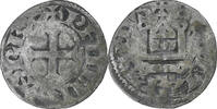 France Denier Philip II, Saint-Martin de Tours, Silver -