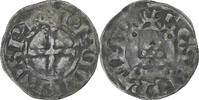 France Denier Philip II, Saint-Martin de Tours, Silver -