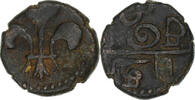 French India Doudou Louis XV, Pondicherry, Bronze -