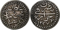 Algeria 1/4 Budju Mahmud II, Silver -