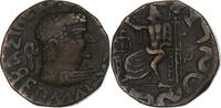  Tetradrachm Late 1st century BC Baktrian Kingdom, Hermaios, Bronze SS 912.02 元  ＋  41.42 元 运费