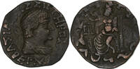  Tetradrachm Late 1st century BC Baktrian Kingdom, Hermaios, Bronze SS 1,079.37 元  ＋  41.42 元 运费