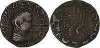  Tetradrachm Late 1st century BC Baktrian Kingdom, Hermaios, Bronze SS 1,163.04 元  ＋  41.42 元 运费