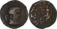 Tetradrachm Baktrian Kingdom, Hermaios, Bronze -