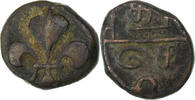 French India Doudou Louis XV, Pondicherry, Bronze -