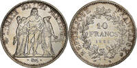 France 10 Francs Hercule, Paris, Silver, Gadoury:813, KM:932 -