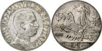 Italy Lira Vittorio Emanuele III, Rome, Silver, KM:45 -