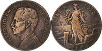 Italy 5 Centesimi Vittorio Emanuele III, Rome, Copper, KM:42 -
