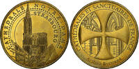 France Tourist token Cathédrale Notre-Dame, Strasbourg, Copper-nickel -