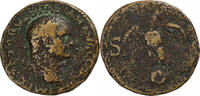 As Vespasian, Lugdunum, Bronze, RIC:1202 -