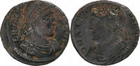 Follis Valens, Incuse strike, Bronze -