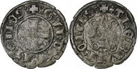 Duchy of Athens Denier Gui II de la Roche, Thebes, Billon -