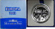 France 10 Euro fête de la musique, Monnaie de Paris, Proof -