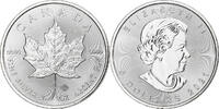 Canada 5 dollars, 1 oz Elizabeth II, Maple Leaf, Winnipeg, Proof -