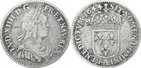 France 1/12 Ecu à la mèche courte Louis XIV, Paris, Silver -
