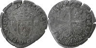 France Douzain aux deux H Henri IV, Billon, Gadoury:552 -
