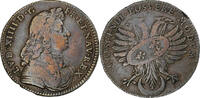 France betaalpenning Louis XIV, Marie-Thérèse d'Autriche, Copper -