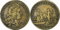France Token Louis XIV, Comptabilité des Bâtiments du roi, Brass -