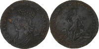 France betaalpenning Louis XV, La prise de Fontarabie (pays Basque), Brass -