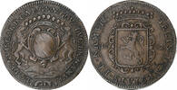 France betaalpenning French Flanders, Louis comte de Guiscard, États de Namur, Copper -