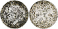 United Kingdom 3 Pence George V, London, Silver, Spink:4015 -