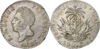 Haiti 100 Centimes Jean-Pierre Boyer, Silver -