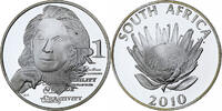 South Africa Rand Nadine Gordimer, Proof, Silver -