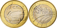 Finland 5 Euro Gymnastics, Vantaa, Bi-Metallic, KM:236 -
