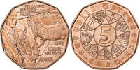 Austria 5 Euro Bundesheer, Vienna, Copper -