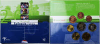Netherlands 1 Cent to 2 Euro Epilepsie fonds, BU, Utrecht -