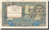 France 20 Francs Science et Travail, 1941-04-03 -