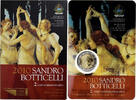 San Marino 2 Euro Sandro Botticelli, FDC, Rome, Bi-Metallic -