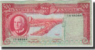 Angola 500 Escudos Banknote, 1962-06-10, KM:95 -